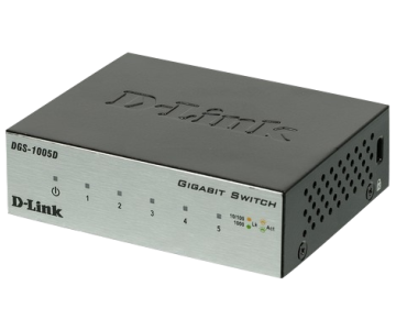 Гігабітний комутатор D-Link DGS-1005D