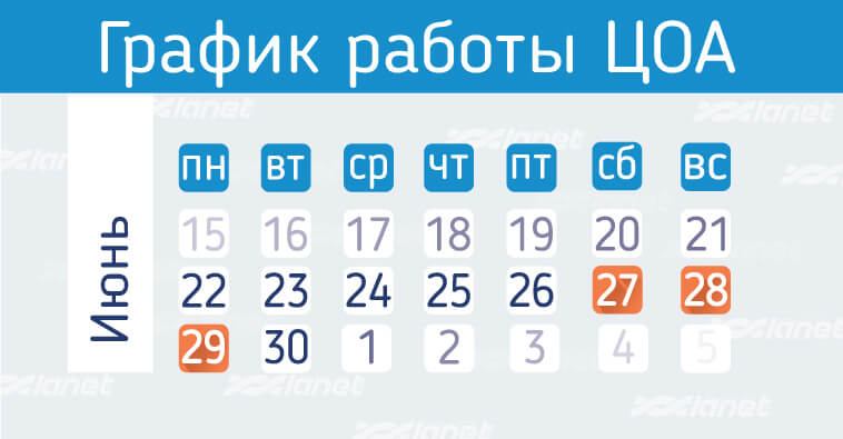 Работа ЦОА на День Конституции!