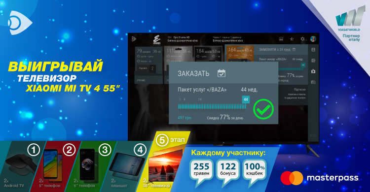 Розыгрыш 55’’ телевизора от Ланет.TV!